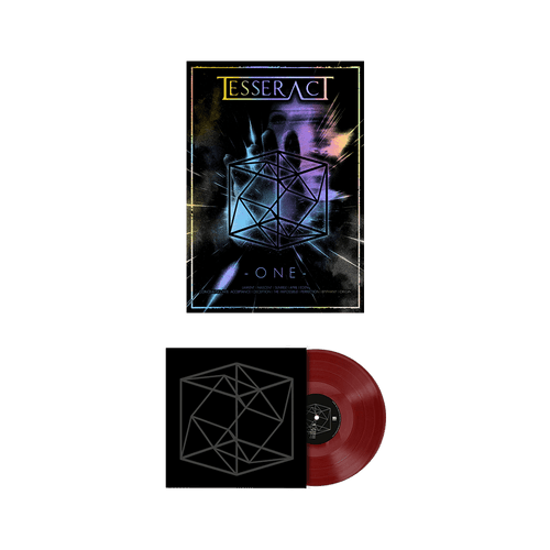 One Anniversary LP - Deep Blood Red – TESSERACT - US Store
